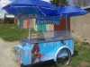 Prodám pojízdný zmrzlinářský stroj na kopečkovou zmrzlinu. Nevyužitý.