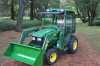 John Deere 4110 traktor +nakladaco