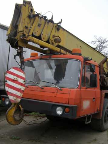 Autojeřáb PJ 28 170 , Tatra 6x6